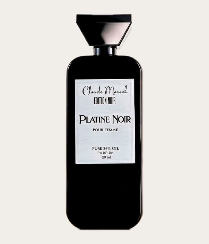 Claude Marsal Parfums Platine Noir Pour Femme