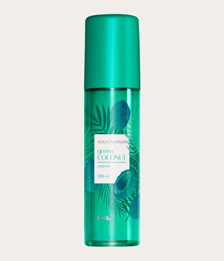 Ésika Colors in Nature Green Coconut