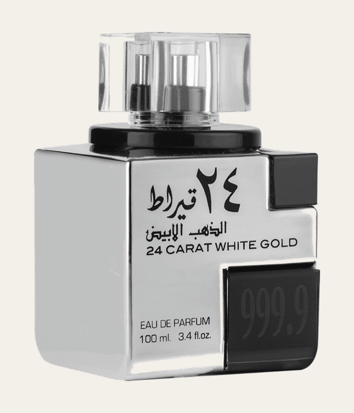 Lattafa 24 Carat White Gold