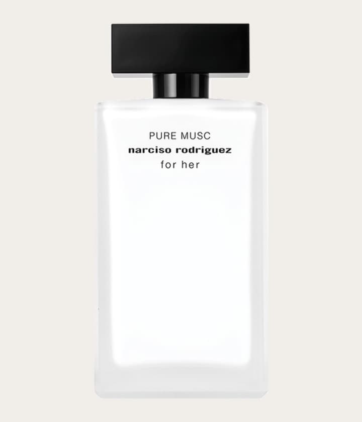 Narciso Rodriguez for her PURE MUSC