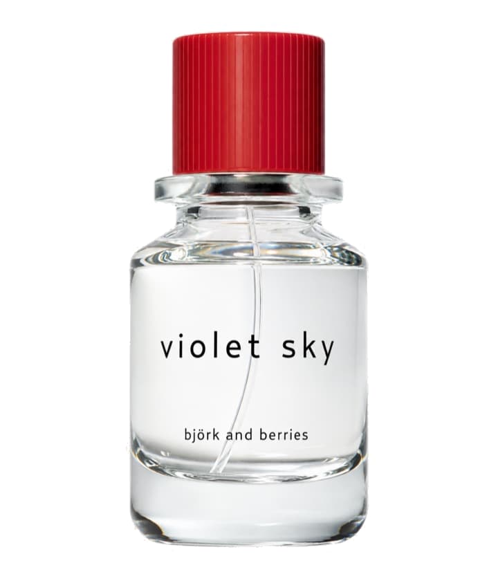 Björk and Berries Violet Sky