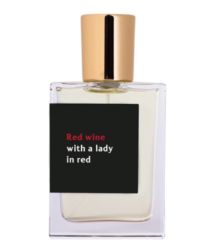 Proad Red Wine with a Lady in Red