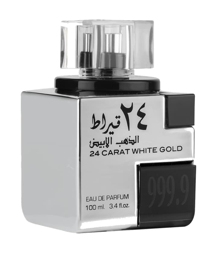 Lattafa 24 Carat White Gold