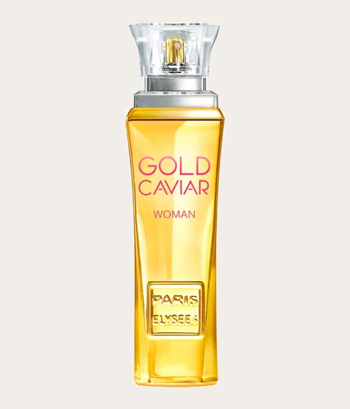 Paris Elysees Gold Caviar Woman