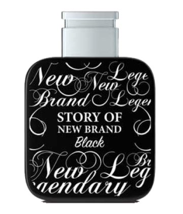 New Brand Parfums Story of Black